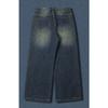 Men's Hip Hop Retro Jeans Relaxed Fit Daily Loose Fit Denim Pants Casual Classic Straight Jeans (32,Blue) view 4