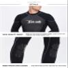 clhjinruoliu Men's 1.5MM Full Body Surfing Wetsuit, Keep Warm Ultra Stretch Flatlock Jumpsuit Back Zip for Surfing Diving Snorkeling and Swimming,S view 3