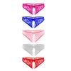 10AGIRL Women's Black Charming Thong Lingerie lace G-String T-Back Panties Strappy Body Harness Panties Gift for Valentine view 1