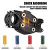 Gaderth Suspension Stem, 7 Degree 45mm Height Rise Adjustable Bicycle Handlebar Stem for Shoulder Comfort, Shock-Absorbing Short Handlebar Riser for Mountain Road Bike MTB BMX Black 90mm view 3