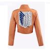 QAHEART Survey Corps Uniform Jacket Levi/Eren Jaeger/Zeke Jaeger/Armin Arlelt Cosplay Costume Halloween Outfit view 2
