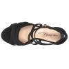 Easy Street Crissa Women's Sandal, 9.5 B(M) US, Black-Suede view 2