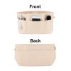 Muka Purse Organizer Insert, Nylon Tote Organizer Insert with 13 Pockets, Handbag Organizer for Tote bag, Gray Large view 2