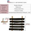 CIRCIR Gym/Home Wood Yoga Mat Rack Holder Shelf,Wall Mounted Exercise Mats Organizer Stand,Multifunctional Sports Accessaries Storage (Size : 6 Tier) view 2