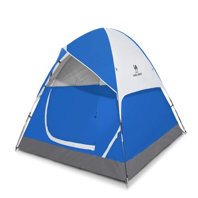 CAMEL CROWN 4/5/6 Person Camping Dome Tent with Removable Rain Fly Waterproof Family Tent Easy Set Up Lightweight Outdoor Tent for Camping Backpacking Hiking