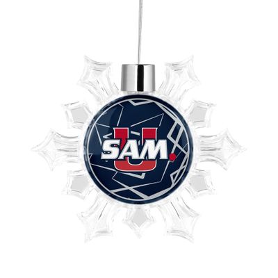 Samford University Snowflake Christmas Tree Ornament Decoration for Tree Party Home Holiday Decor (Samford University 5)