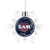 Samford University Snowflake Christmas Tree Ornament Decoration for Tree Party Home Holiday Decor (Samford University 5) view 1