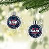 Samford University Snowflake Christmas Tree Ornament Decoration for Tree Party Home Holiday Decor (Samford University 5) view 4