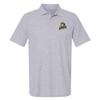 Campus Lab Southwest Minnesota State University Primary Logo Men's Adult 100% Cotton Knit Polo Shirt, Athletic Heather, 3X-Large view 1