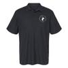Campus Lab Northeastern University Primary Logo Men's Adult 100% Cotton Knit Polo Shirt, Black, 3X-Large view 1