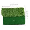 2 Sets Golf Practice Set Indoor Golf Balls Green Accessories Mini Golf Balls Putting mats Swing Training Aids Golf Turf mat for Backyard Nylon Net Sports Net Matte Driving pad/2569 view 4