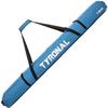 TYRONAL Ski Bag for Air Travel,Single Ski Carry Bag With Fully Padded Protection,Water-Resistant and Durable Fits Up From 175cm to 190cm Skis. (BLUE, 190CM) view 1