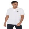 Campus Lab Madonna University Primary Logo Men's Adult 100% Cotton Knit Polo Shirt, White, 3X-Large view 2