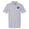 Campus Lab Mercyhurst University Primary Logo Men's Adult 100% Cotton Knit Polo Shirt, Athletic Heather, 3X-Large view 1