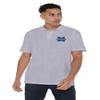 Campus Lab Mercyhurst University Primary Logo Men's Adult 100% Cotton Knit Polo Shirt, Athletic Heather, 3X-Large view 2