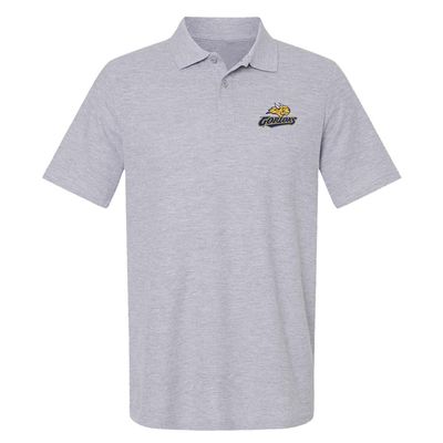 Campus Lab Webster University Primary Logo Men's Adult 100% Cotton Knit Polo Shirt, Athletic Heather, 3X-Large