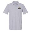 Campus Lab Webster University Primary Logo Men's Adult 100% Cotton Knit Polo Shirt, Athletic Heather, 3X-Large view 1