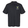 Campus Lab University of Rochester Primary Logo Men's Adult 100% Cotton Knit Polo Shirt, Black, 3X-Large view 1