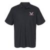 Campus Lab Westminster College Primary Logo Men's Adult 100% Cotton Knit Polo Shirt, Black, 3X-Large view 1