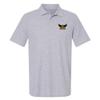 Campus Lab Kennesaw State University Primary Logo Men's Adult 100% Cotton Knit Polo Shirt, Athletic Heather, 2X-Large view 1
