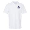 Campus Lab University of Mary Primary Logo Men's Adult 100% Cotton Knit Polo Shirt, White, 3X-Large view 1