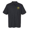 Campus Lab Wichita State University Primary Logo Men's Adult 100% Cotton Knit Polo Shirt, Black, 3X-Large view 1