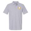 University of San Francisco Primary Logo Men's Adult 100% Cotton Knit Polo Shirt, Athletic Heather, 2X-Large view 1