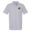 Campus Lab Wichita State University Primary Logo Men's Adult 100% Cotton Knit Polo Shirt, Athletic Heather, 2X-Large view 1