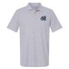 Old Dominion University Primary Logo Men's Adult 100% Cotton Knit Polo Shirt, Athletic Heather, 3X-Large view 1