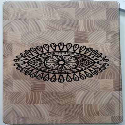 Sadhu Board with Natural Ash Wood Nails for Yoga - Minimizes Foot Skin Irritation
