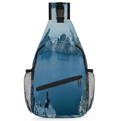 MACITA Sling Backpack, Multipurpose Crossbody Shoulder Bag Travel Hiking Daypack0651