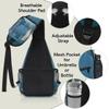 MACITA Sling Backpack, Multipurpose Crossbody Shoulder Bag Travel Hiking Daypack0651 view 4