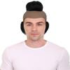 HPO Adult Mens Tough Black Guy T Mohawk Wig, Perfect for Halloween, Flame-retardant Synthetic Fiber (Black) view 1
