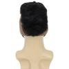 HPO Adult Mens Tough Black Guy T Mohawk Wig, Perfect for Halloween, Flame-retardant Synthetic Fiber (Black) view 4