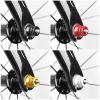2PCS Bicycle Rear Axle Nut, M5 Front Axle Nut Replacement Nut for Bicycle Mountain Bike Cycling (Silver) view 3