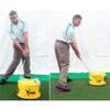 GRASKY Golf Swing Trainer - Improve Your Game with This Golf Power Impact Aid Bag for Practice Training and Smash Hit (Yellow) view 3