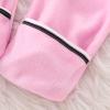 Kid Windbreaker Hooded Girls Ears Romper Baby Footed Rabbit Infant Fleece Coat Jumpsuit Boys Girls (Pink, 3-6 Months) view 2