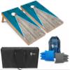 Tailgating Pros Pyramid Design Lightweight Cornhole Board Set w/Built-in LEDs - 4'x2' Regulation Cornhole Game view 1
