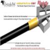 Momentum TDT Arrows, High FOC .001" per inch Continous Taper, 3K Woven Carbon, 31.5" Long, Manufactured by Victory Archery, 70 grain In/Outsert, 2" Q2i vanes, 400 Spine for 45# to 55# bows, 6-Pack view 4
