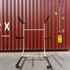 SPAREHAND Freestanding Triple Storage Rack - Heavy Duty G-C4 Caster Wheels with W/Brake - Tri-Level Rack System for 3 Kayaks, SUPs, Canoes, & Paddleboards - Suitable for Indoor & Outdoor view 2