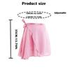 Bufenia Women's Ballet Dance Skirt Pink Hip Scarf Half Skirt Dance Practice Performance Skirt view 3