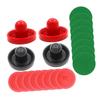 BESTOYARD 1 Set air Hockey Mini Hockey Small Gaming Desk Desktop Accessories Hockey Pucks Game Tables for Game Room Hockey Goal Handles Paddles Game Supplies Hockey Game Pucks Toy view 1
