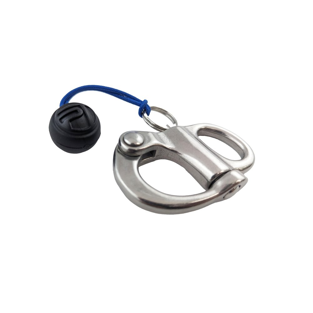 PT Fixed Snap Shackle Quick Release Fixed Bail Snap Shackle for Rigging, Sailboat - Yachts - Tenders (2.75 INCH - 1PCS)