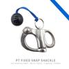PT Fixed Snap Shackle Quick Release Fixed Bail Snap Shackle for Rigging, Sailboat - Yachts - Tenders (2.75 INCH - 1PCS) view 2
