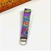 Assorted Cotton Wristlet Key Fob, Cotton Wrist Key Chain Holder, Cute Wristlet Keychain (Sock Monkey) view 3