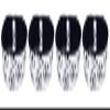 Soccer Sleeve Holders 2 Pair White/Black | Original USA Inventor | 8M+ Sold view 2