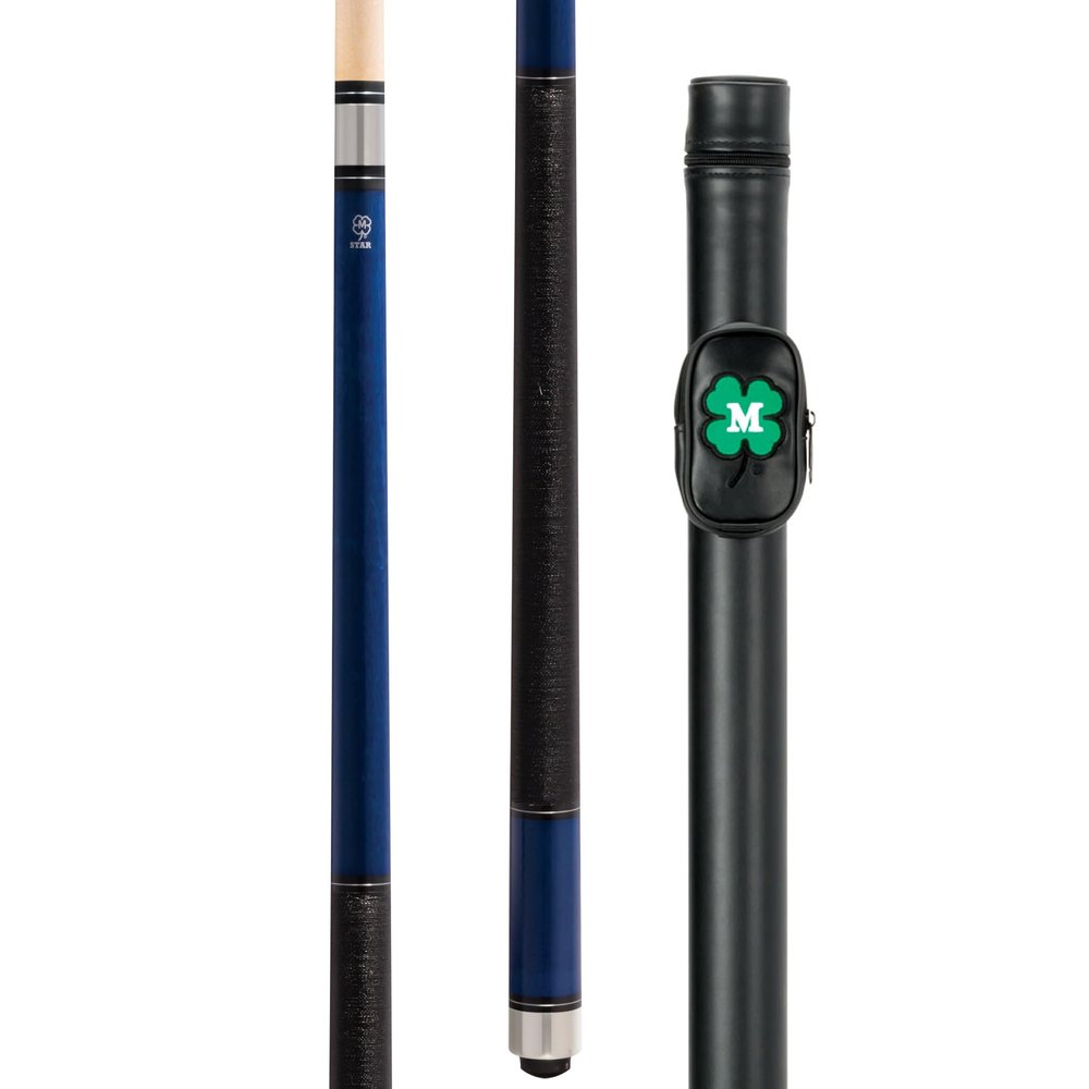 McDermott Star S78 Pool Billiard Cue with 1x1 Hard Case (19, Ounces)