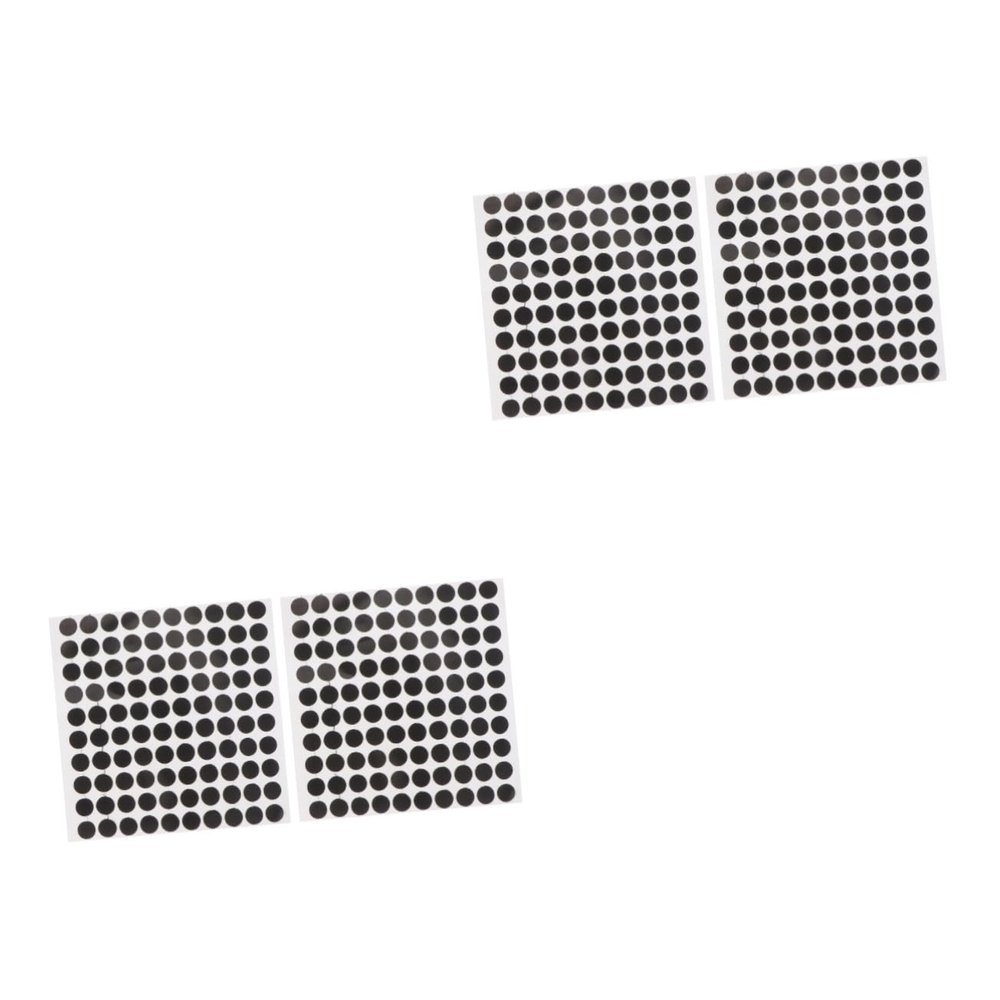 BESPORTBLE 4sheets Billiards Pool Accessories Snooker Marker Dots Self-Adhesive Billiard Table Stickers