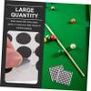 BESPORTBLE 4sheets Billiards Pool Accessories Snooker Marker Dots Self-Adhesive Billiard Table Stickers view 3