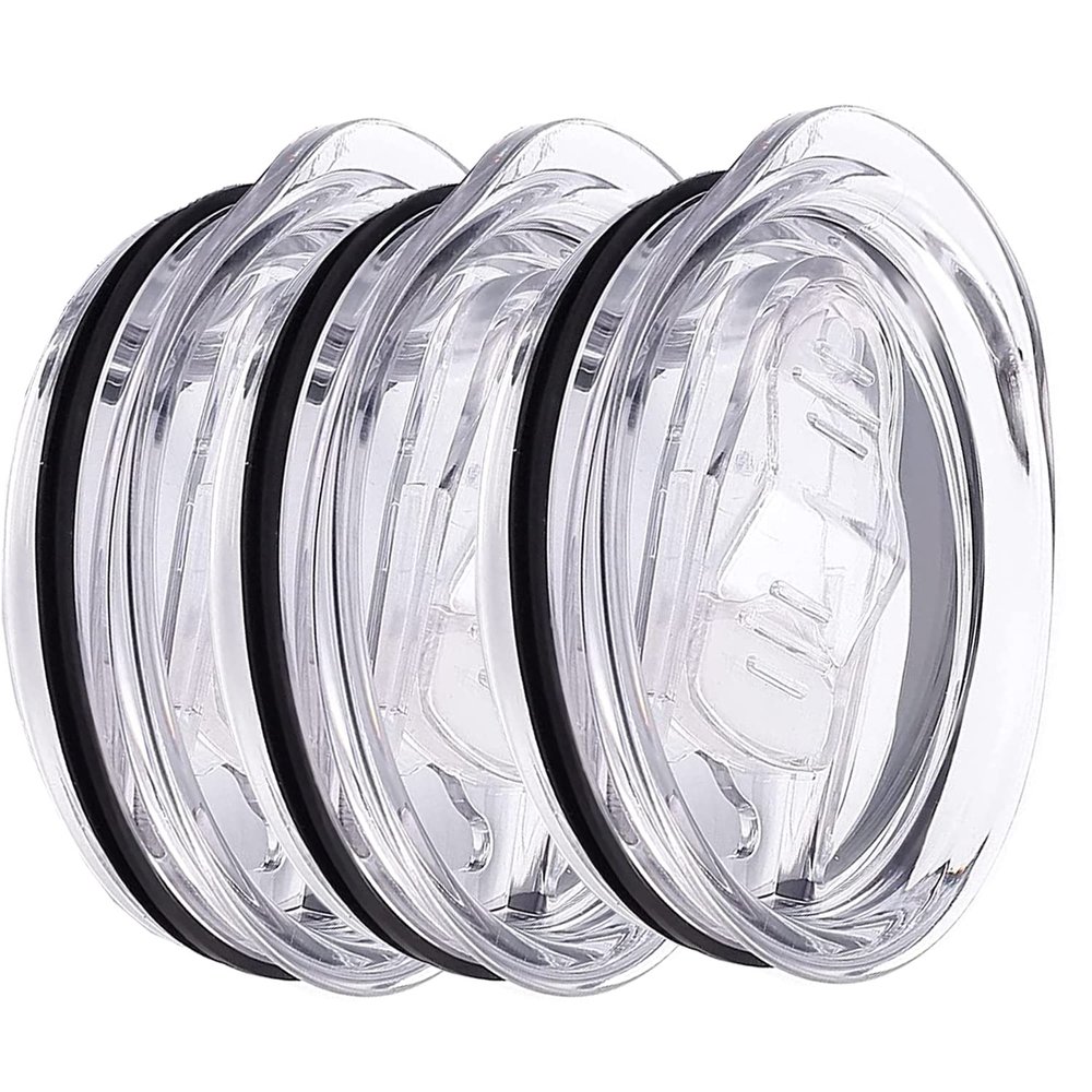 Compatible with Yeti Lids 20 oz Replacement Lid for 10 oz Lowball, 10 oz Mug, Ozark Trail Tumbler Lid and Other Replacement Lids for Tumblers. (20 oz 3 Pack)